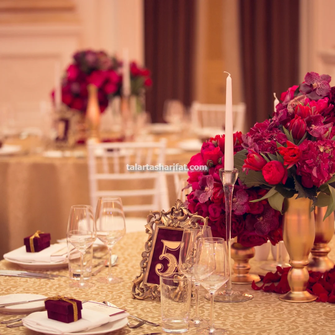 هزینه تالار عروسی در کرج